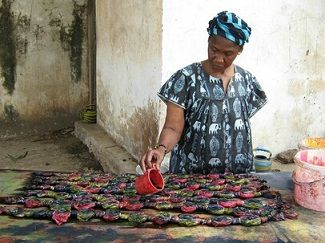 excursie Batik factory